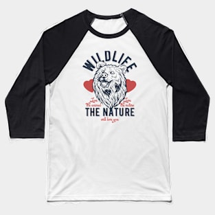 Wildlife The Nature Baseball T-Shirt